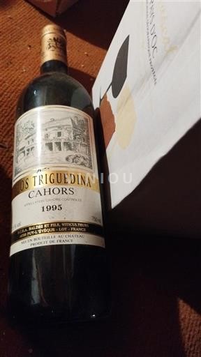 Sudoeste Cahors Clos Triguedina 1995