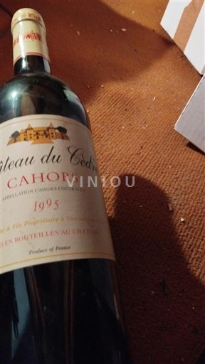Tây Nam Cahors Château Cèdre 1995