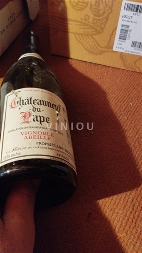 Rona dolina Châteauneuf-du-Pape Vignoble Abeille 1993