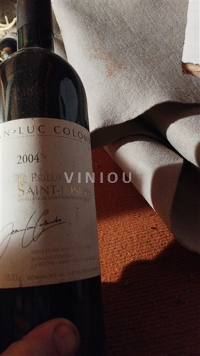 Vallée du Rhône Saint-Joseph Jean-Luc Colombo Le Prieuré 2004