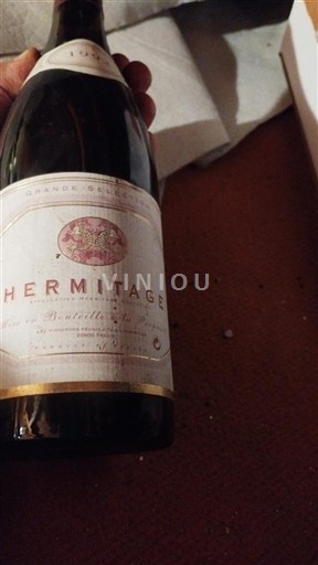 Rona dolina Hermitage Les Vignerons Réunis à Tain-l'Hermitage 1992