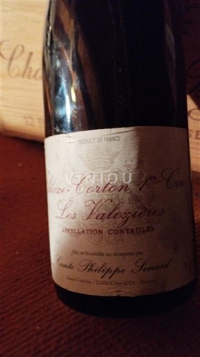 Burgundy Aloxe-Corton Premier Cru Domaine Philippe Senard Les Valozières 1993