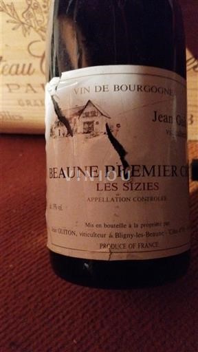 Burgundy Beaune Premier Cru Jean Guiton Les Sizies 1992