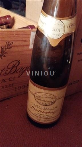 Elzas Gewurztraminer Grand Cru Praelatenberg 2001