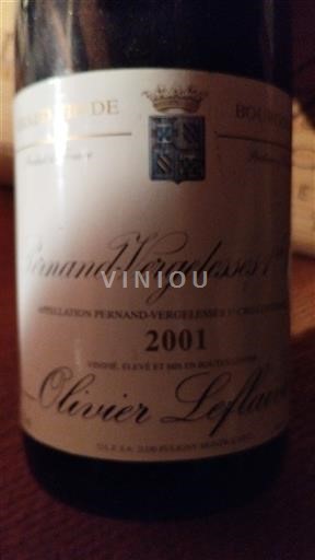 Borgogna Pernand-Vergelesses Premier Cru Olivier Leflaive 2001