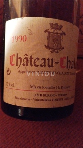 Jura Château-chalon J & B Durand-Perron vin jaune 1990