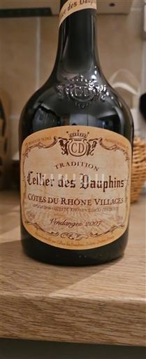Thung lũng Rhône Côtes-du-rhône-villages Cellier des Dauphins Tradition 2017