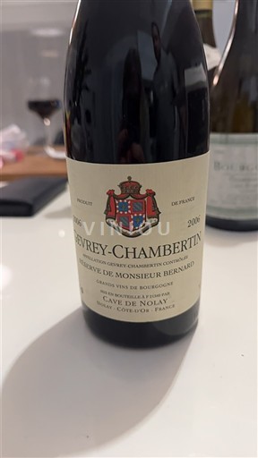 Bourgondië Gevrey-Chambertin Cave de Nolay Réserve de Monsieur Bernard 2006
