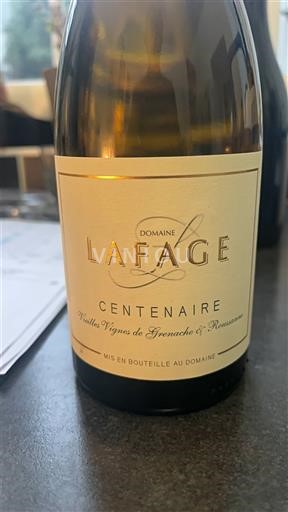 Roussillon Côtes du Roussillon Domaine Lafage Centenaire 2023