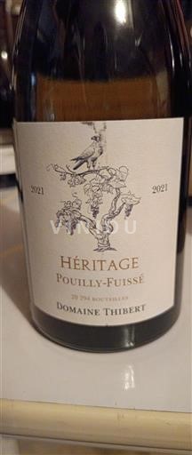Borgoña Pouilly-fuissé Domaine Thibert Héritage 2021