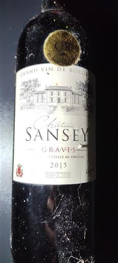 Bordeaux Graves Château Sansey 2015