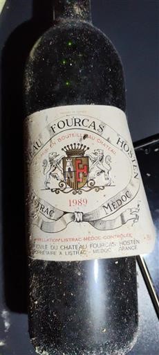 Bordeaux Listrac-Médoc Château Fourcas Hosten 1989
