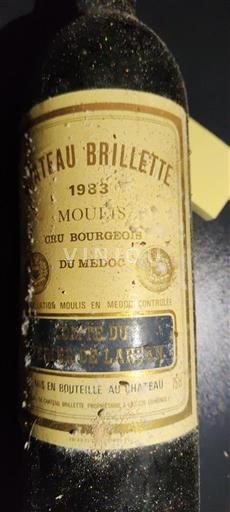 Bordeaux Moulis-en-Médoc Cru Bourgeois Château Brillette 1983