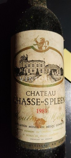 Bordeaux Moulis-en-Médoc Château Chasse Spleen 1983