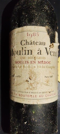 Bordeaux Moulis-en-Médoc Cru Bourgeois Château Moulin à Vent 1985