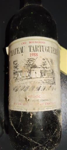 Bordeaux Médoc Cru Bourgeois Château Tartuguière 1988