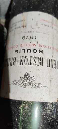 Bordeaux Ospecificerad Château Biston-Brillette 1979