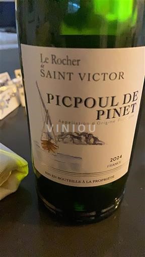 Langvedok Picpoul-de-Pinet Le Rocher de Saint Victor 2024