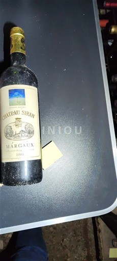 Bordeaux Margaux Château Siran 2005
