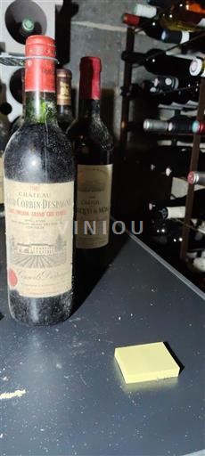 Bordeaux Saint-Émilion Grand Cru Château Grand Corbin Despagne 1981