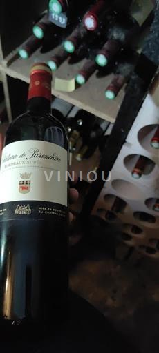 Bordeaux Bordeaux Supérieur Château Parenchère 2014