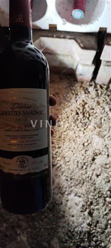 Burdeos Côtes-de-bourg Château Clamettes-Samonac 2012