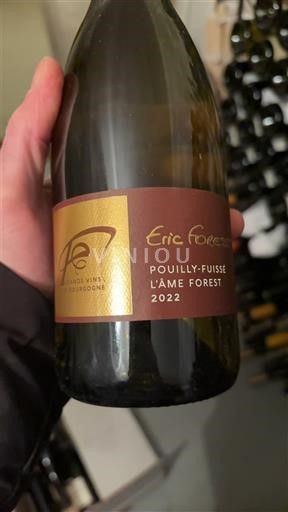 Burgundija Pouilly-fuissé Éric Forest L'Âme Forest 2022