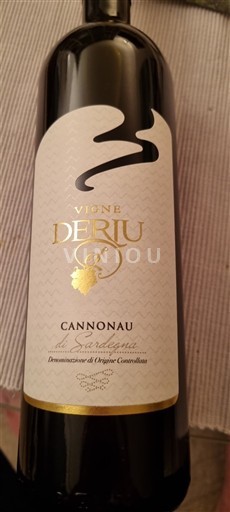 Sardinija Cannonau di Sardinija Vigne Deriu 2022