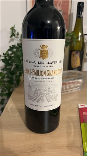 Bordeaux Saint-Émilion Grand Cru Château Les Clavelines Gaspard 2019