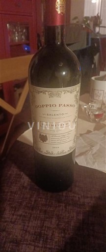 Puglia Susumaniello Salento Doppio Passo 2018