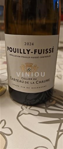 Burgundsko Pouilly-fuissé Château La Chaume 2024