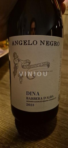 Piemonte Barbera d'Alba Angelo Negro Dina 2023