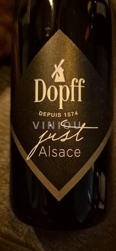 Alsace Dopff Just Alsace Icke årgångsbetecknad