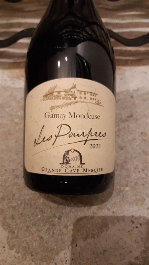 Savoyen und Bugey Savoie (Wein aus) Domaine Grande Cave Mercier Les pourpres 2021