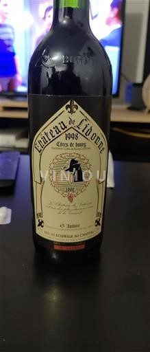Burdeos Côtes-de-bourg Château Lidonne 1998