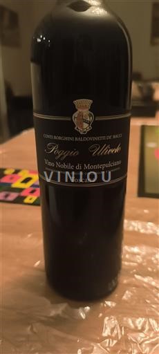 Toscana Vino Nobile di Montepulciano Conti Borghini Baldovinetti de Bacci Poggio Uliveto 2021
