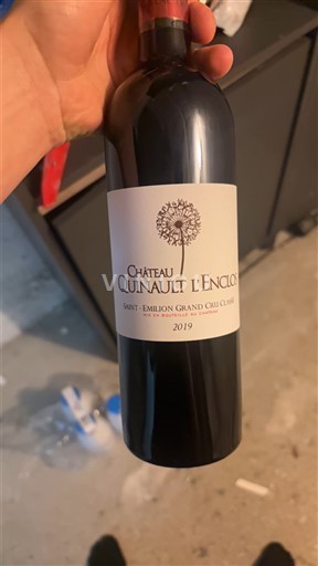 Bordeaux Saint-Émilion Grand Cru Grand Cru Château Quinault l'Enclos 2019