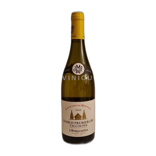 Burgundi Chablis Premier Cru J. Moreau & Fils Collection de Montaigu 2023