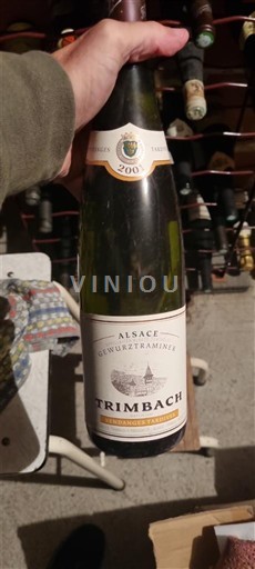 Alsace Gewurztraminer Trimbach 2001