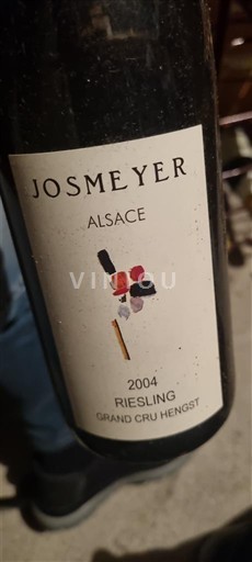 Alsace Riesling Grand Cru Josmeyer Grand Cru Hengst 2004