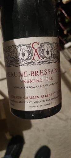 Bourgogne Beaune Premier Cru Domaine Charles Allexant 1988