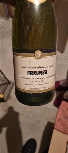 Champagne Baron fauvert 2001