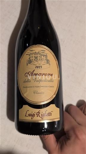 Vénétie Amarone della Valpolicella Luigi Righetti Classico 2022