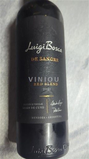Mendoza Không được chỉ định Luigi Bosca De Sangre Red Blend 2021