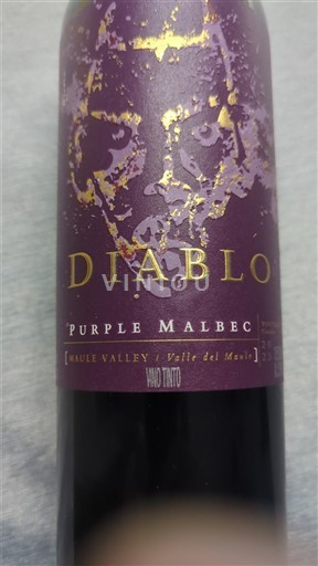 Thung lũng Maule Diablo Purple Malbec 2023