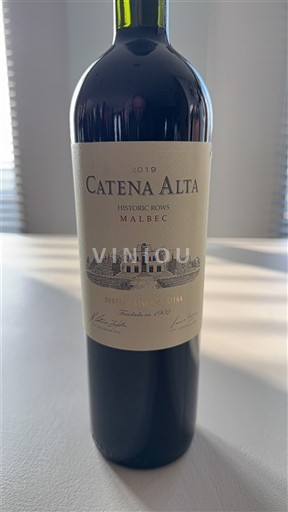 Mendoza Catena Catena Alta Historic Rows Malbec 2019