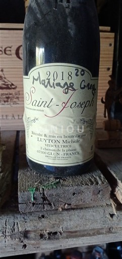 Thung lũng Rhône Saint-Joseph Luyton Michele Mariage Greg 2018