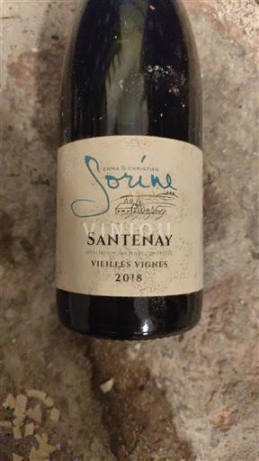 Borgoña Santenay Domaine Sorine Vieilles Vignes 2018