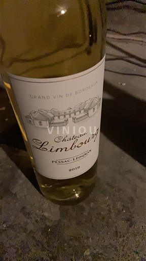 Bordeaux Pessac-Léognan Château Limbourg 2019