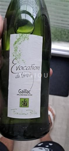 Sudoeste Gaillac Evocation du Terroir Fraîcheur Perlée Sin añada